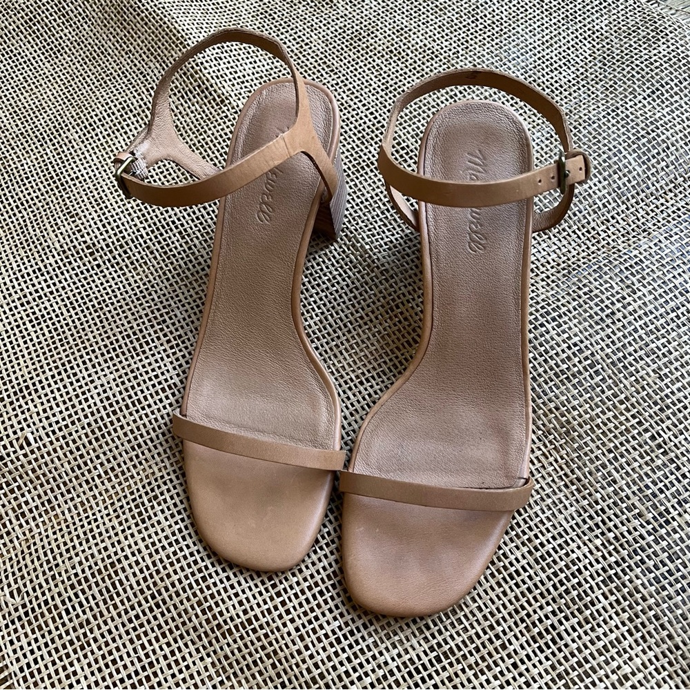 Madewell Leather Block Heels